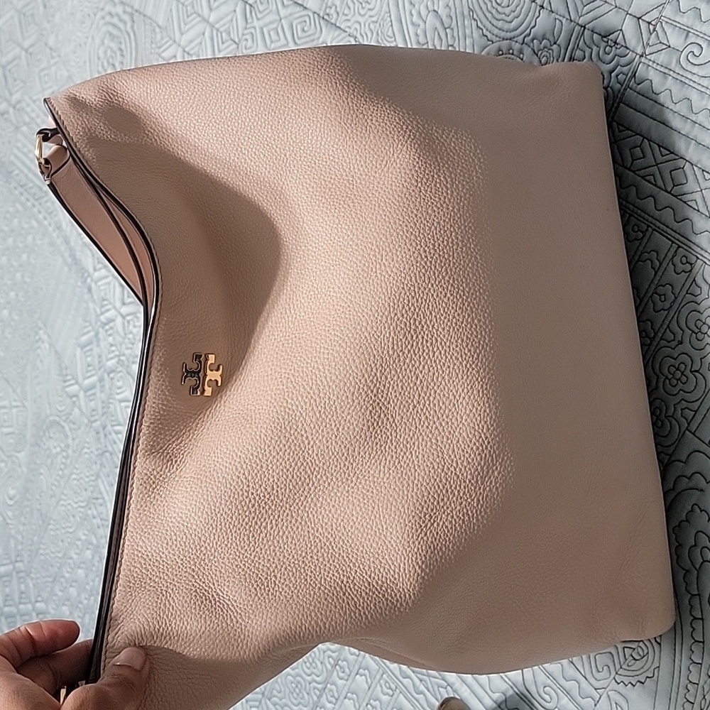 Tory Burch pink leather purse